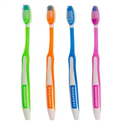 Raspall de dents suau de cap pla per a adults